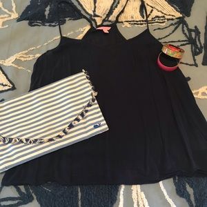 Cute - Lilly Pulitzer Dusk Top Navy